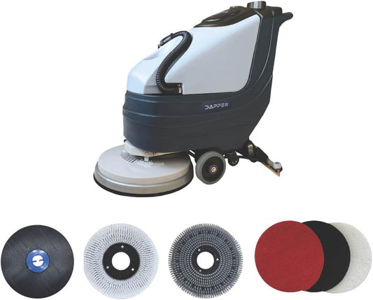 Battery Powered Floor Scrubber